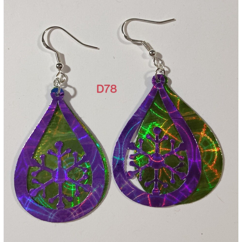 Winter Snowflake Earrings